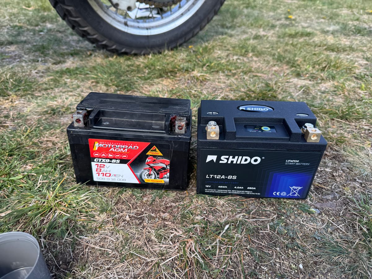 Platte Batterie